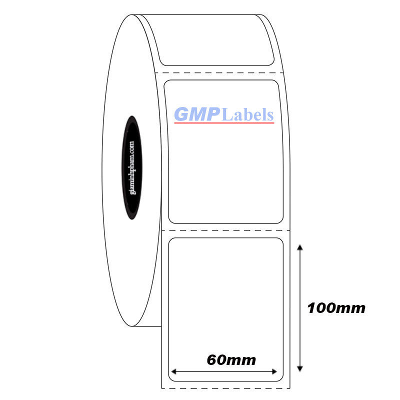 Labels Barcode 60x100mm Labels Barcode 60x100mm