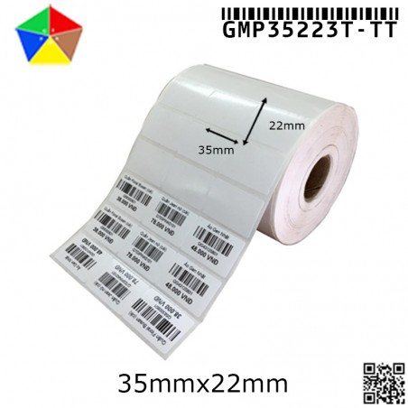 Decal 35mm x 22mm x 10.000 tem