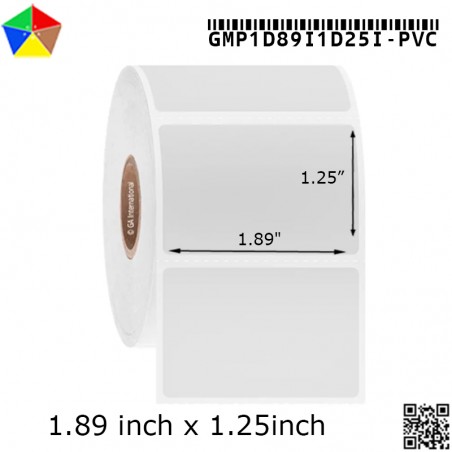 Decal nhãn kho lạnh 1.89inch x 1.25inch X 1000 tem