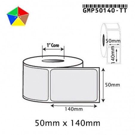 Decal 50mm x 140mm x 100m
