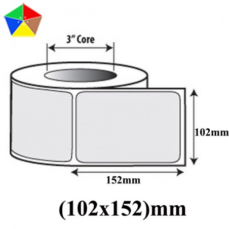 Decal 102mm x 152mm, 100m