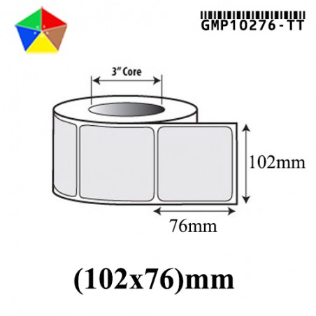 Decal 102mm x 76mm, 50m