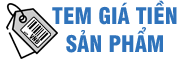 Decal tem in gia ban hang hoa