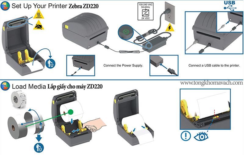 Zebra ZD220