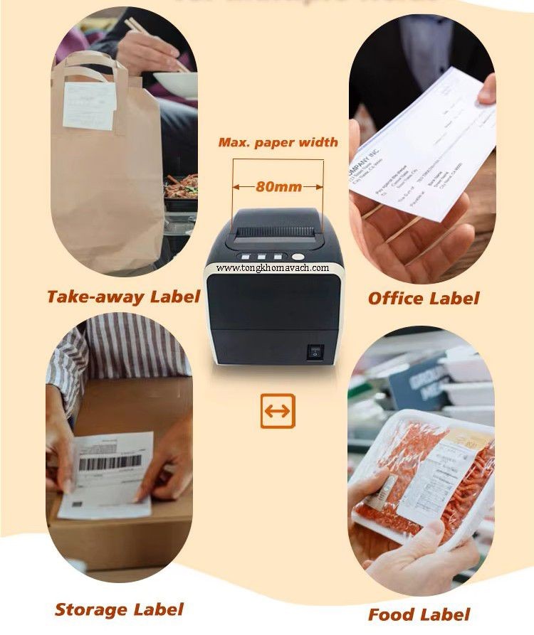 Ứng dụng của tem nhãn và ruy băng mực trong ngành Bán lẻ